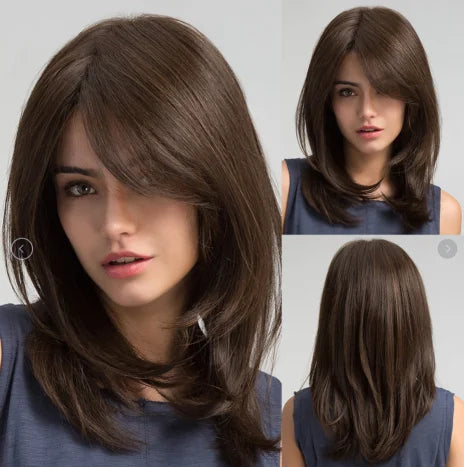 Short Layered Synthetic Wig