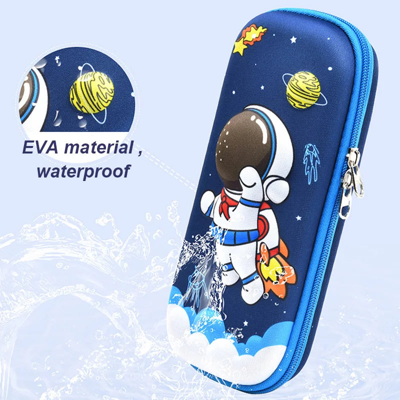 3D Kawaii Pencil Case EVA Large Capacity Waterproof Light Pencil Box