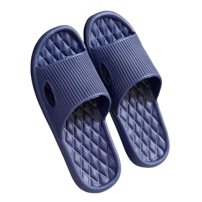 Summer Light Home Soft Solid Color Flip Flops Slippers