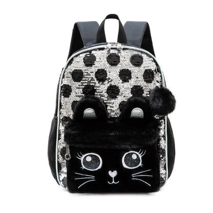 Backpack Kindergarten Bag Sequins Girl School Bag