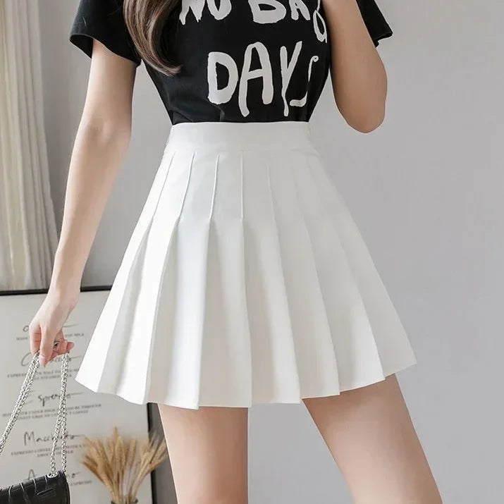 High Waist Slimming  Sports Tennis skirt