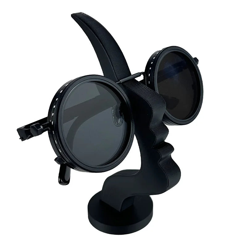 Minimalist Human Profile Eyeglass Holder 3D Printed