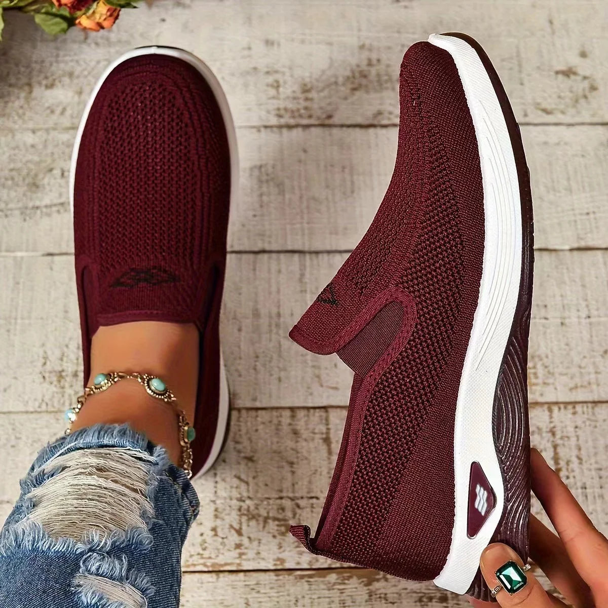 Casual comfortable work shoes