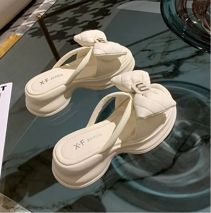High Heels Leisure flower Slipper