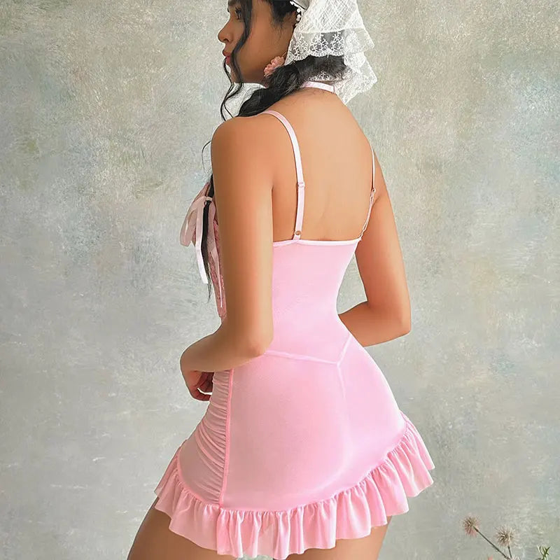 Transparent  Night Lingerie Dress