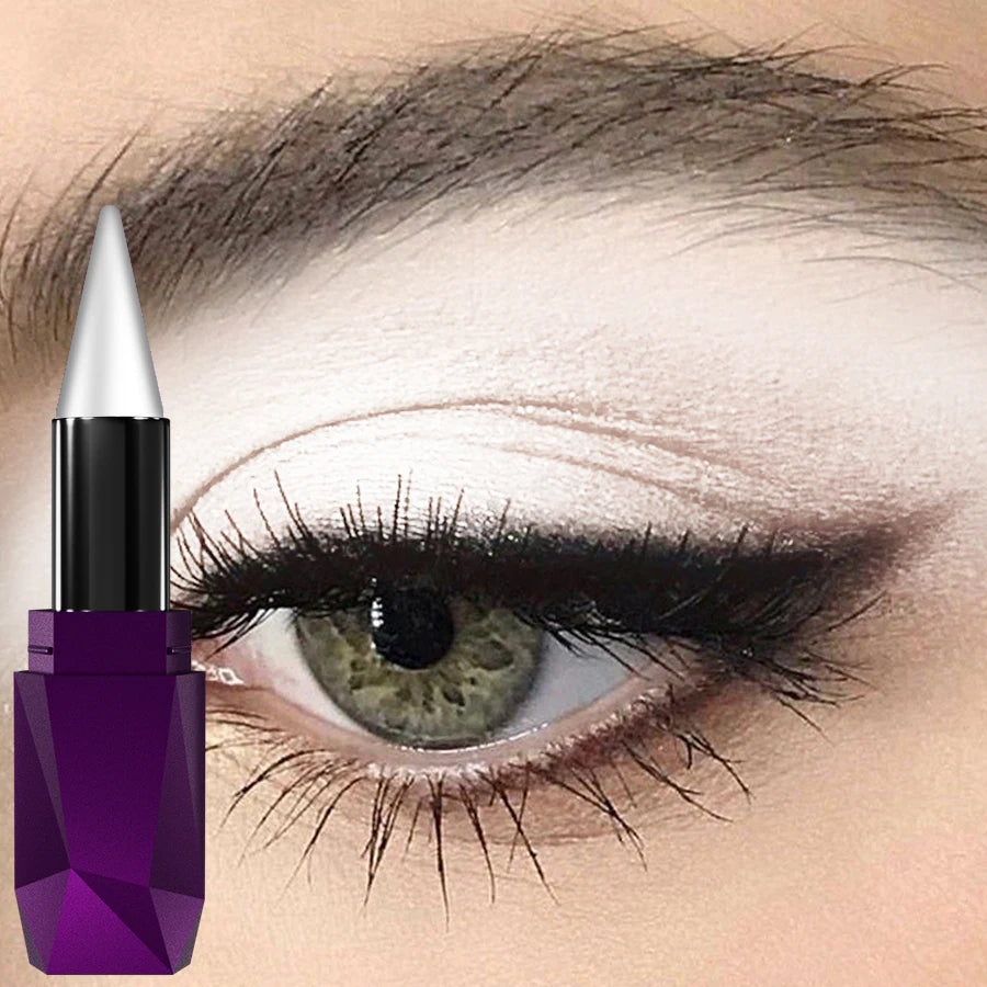25 Color 1PC Pearl Eyeshadow Stick Waterproof Long Lasting Glitter & Matte Color Eye Shadow Makeup