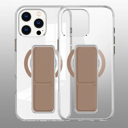 Luxury Folding Wristband Stand Magnetic Phone Case For iPhone Protective Back Cover