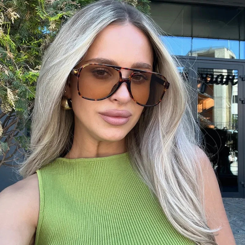 Protective Large Frame Square Sunglasses