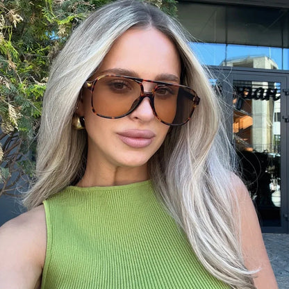 Protective Large Frame Square Sunglasses