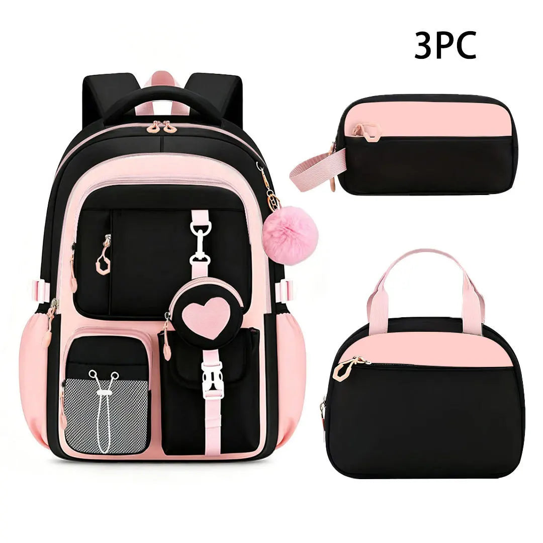 Children School Bags For Girls Orthopedic Backpack