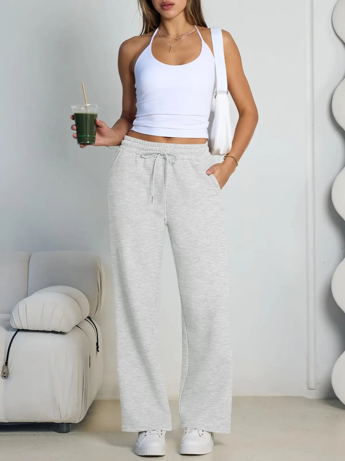 Wide Leg straight leg loose dance Pants