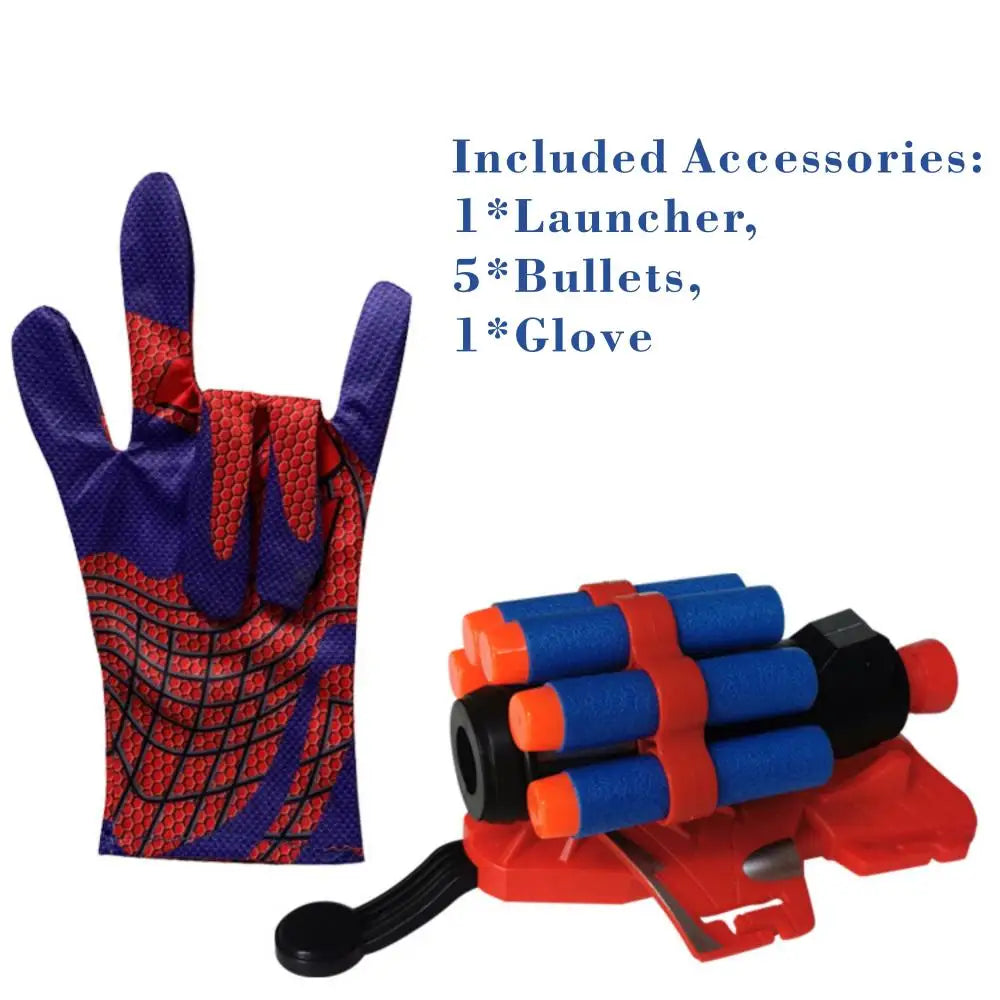 Spider Web Launcher Shooters Glove Set