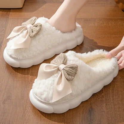 Winter Warm Fur Slip Soft Slippers