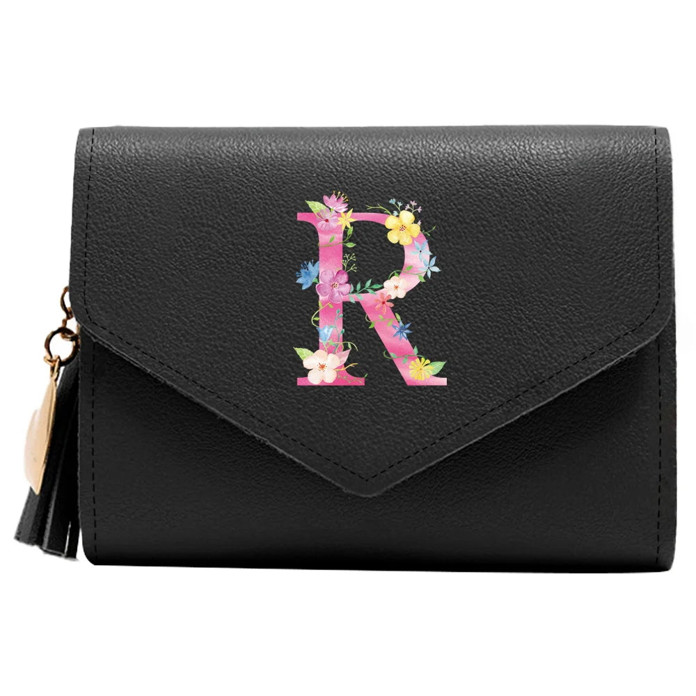 Mini Letter Slim Credit Card Holder Wallet