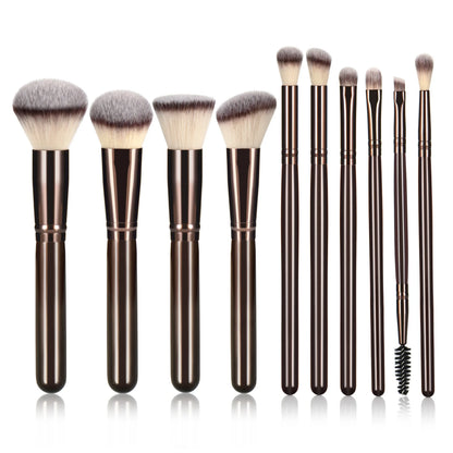12pcs Makeup Brush Kit Soft Synthetic Hair Make Up Brushes Foundation Blush Eyeshadow Cosmetic Makeup Tools