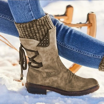 Mid-Calf Snow Boots Shoes