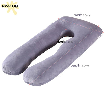 Pregnancy Pillow 130*70cm Sleeping Waist Pillow for Pregnant