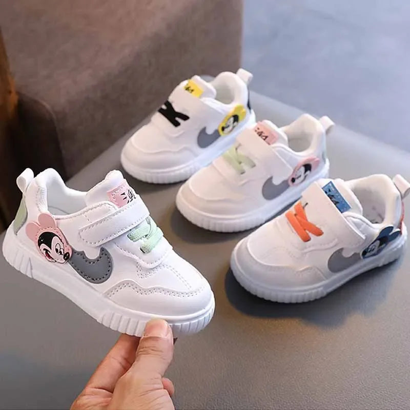 Disney Mickey Mouse Toddler Baby Soft Walking Sneakers