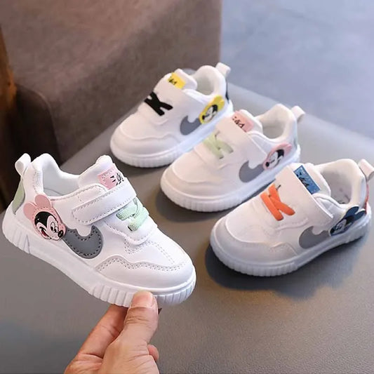 Disney Mickey Mouse Toddler Baby Soft Walking Sneakers