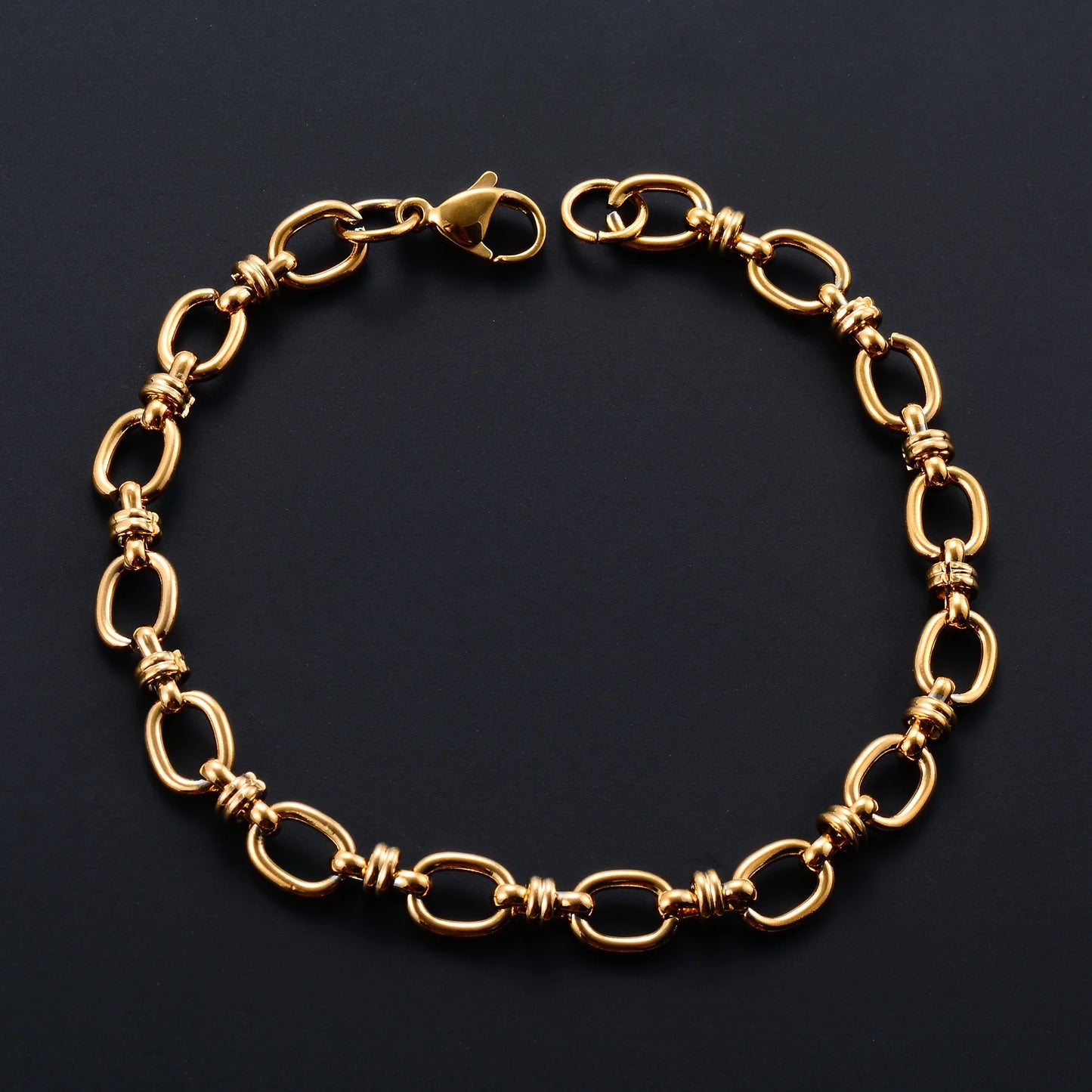 DANA Punk Handmade Stainless Steel Bracelet