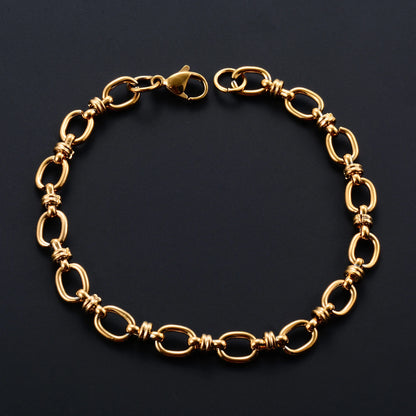 DANA Punk Handmade Stainless Steel Bracelet