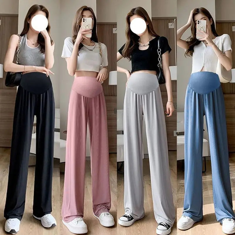 Maternity with Pockets Large Size Maternity Trousers