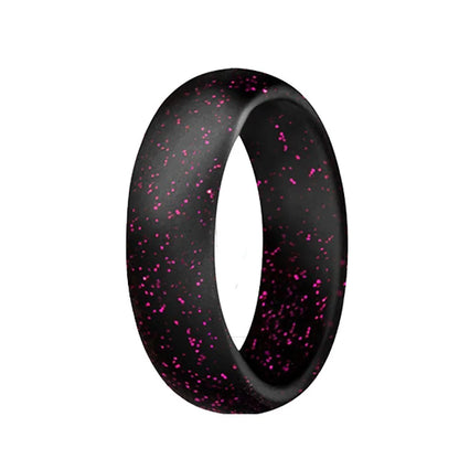 Silicone Hypoallergenic Crossfit Flexible Rubber Finger Rings