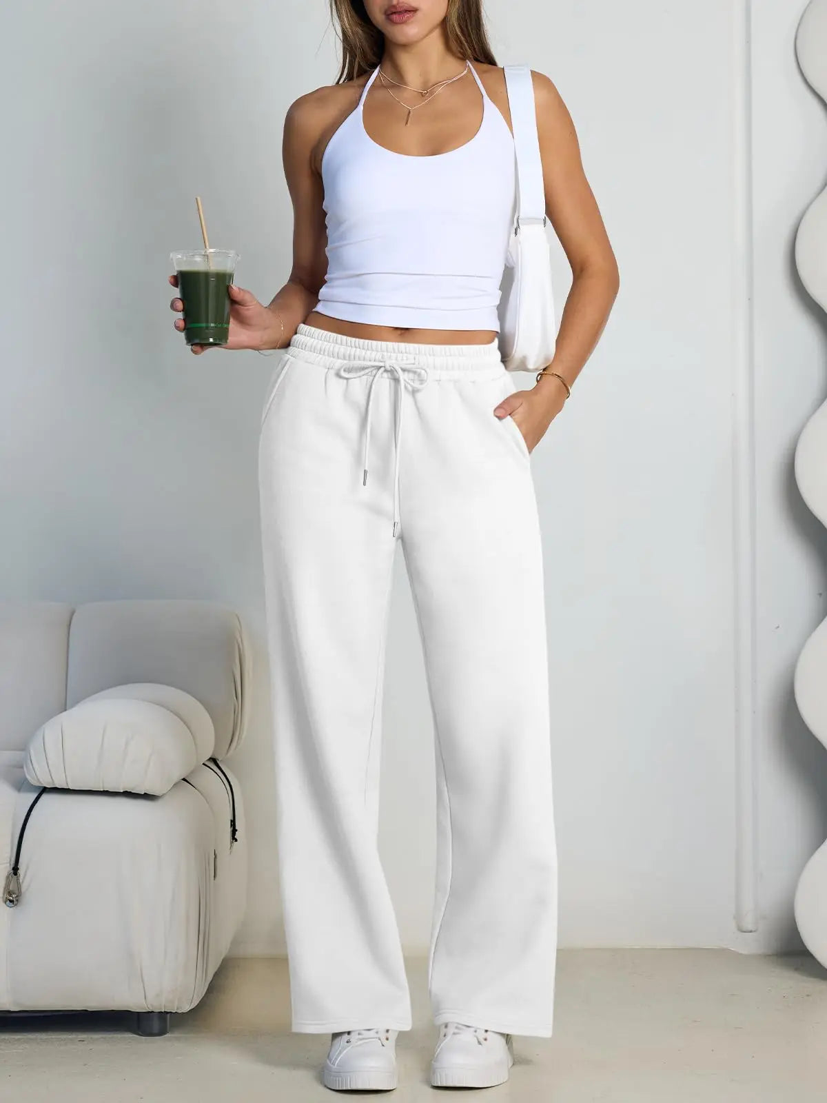 Wide Leg straight leg loose dance Pants