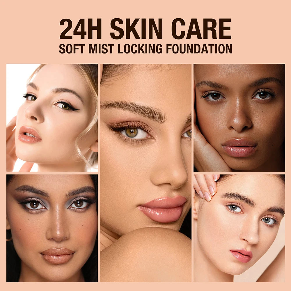 Moisturizing Foundation Concealer Waterproof Face Makeup Base Suitable for Women's Makeup Halloween