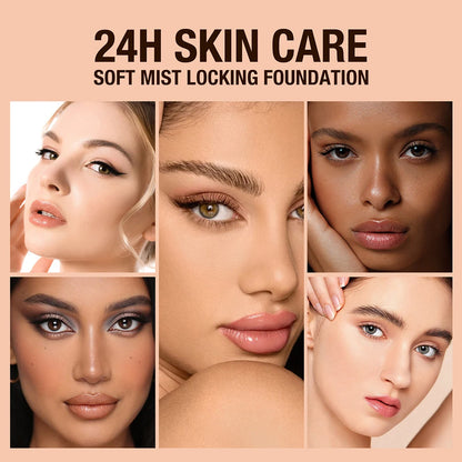Moisturizing Foundation Concealer Waterproof Face Makeup Base Suitable for Women's Makeup Halloween