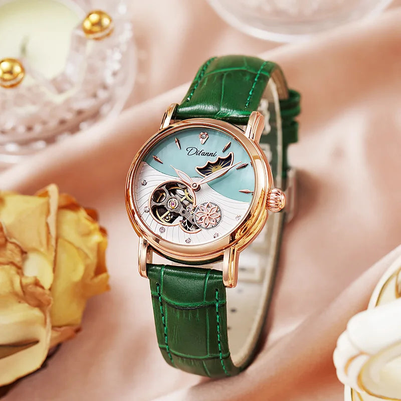 DANA Rotatable Flowers Watch