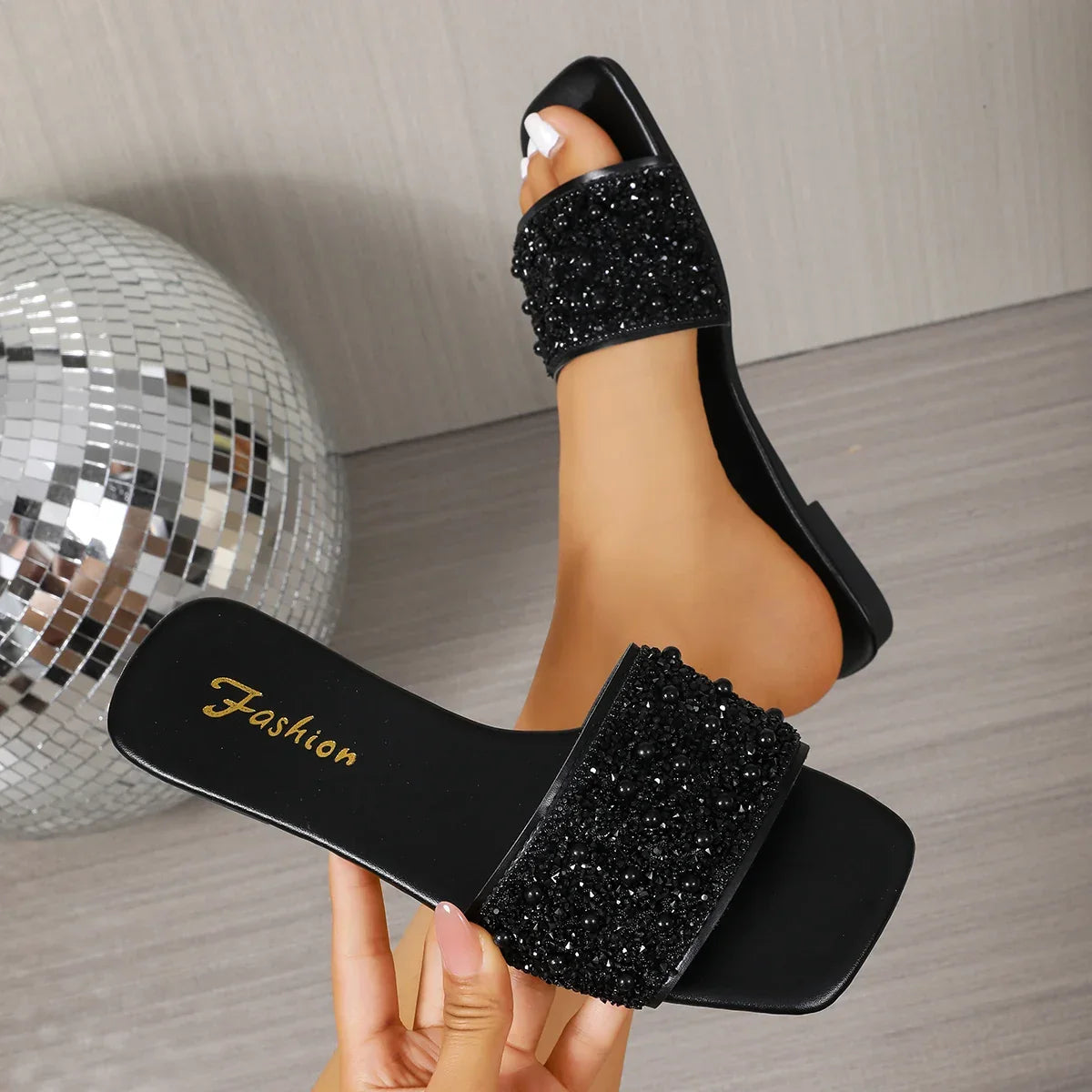 Flats Beach Thick Sole Slides Slippers