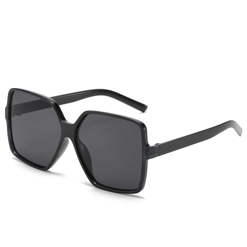 Vintage Square Big Frame Sun Glasses