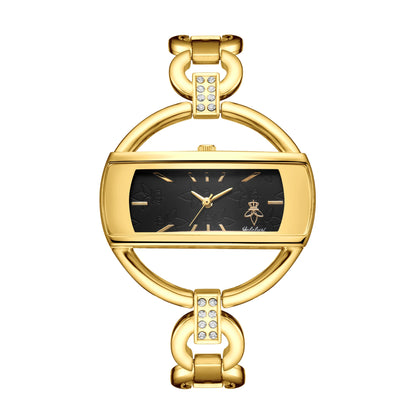 Elegant  Round Links Casual Watch