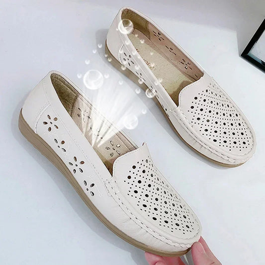 Round Toe Nurse Shoes Soft Sole Non-slip Shoes