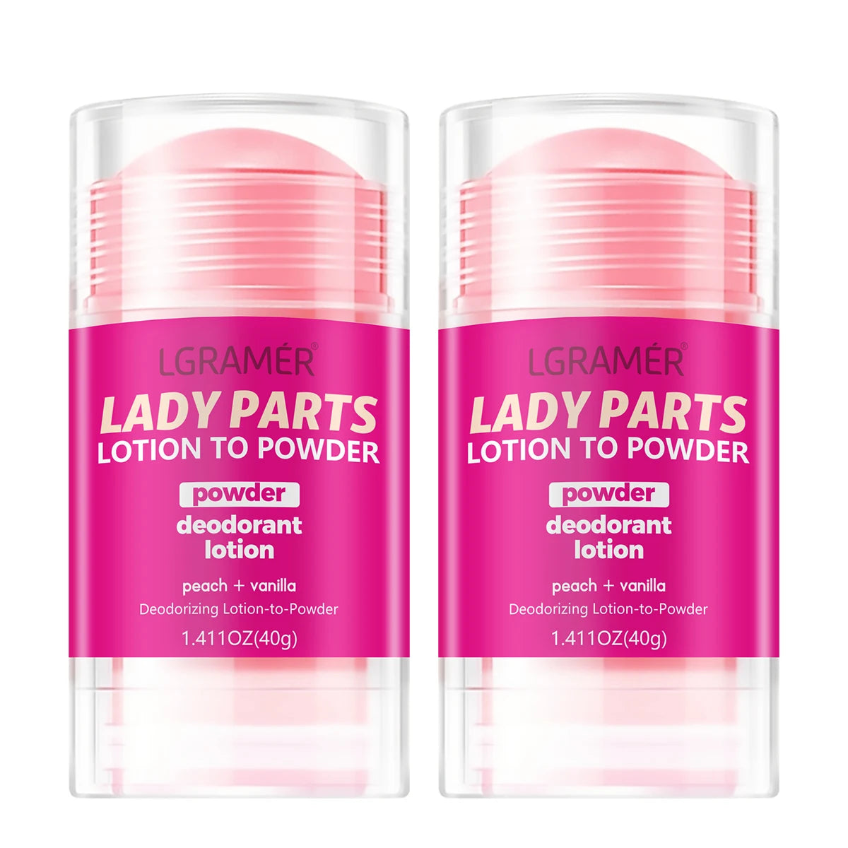 Peach Vanilla Deodorant Lotion