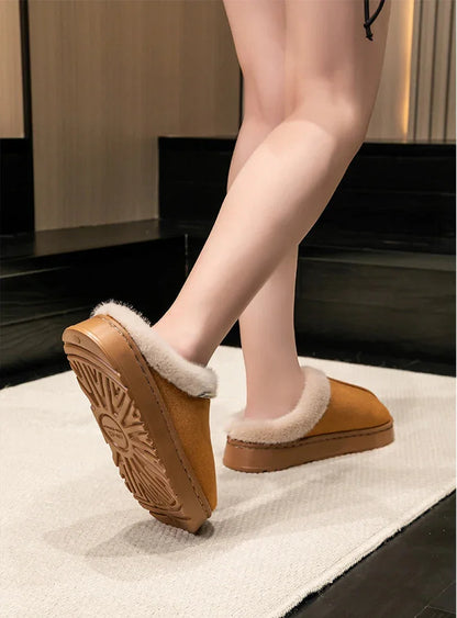 Winter Slippers Non-Slip Cotton Slippers