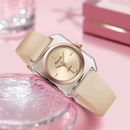 Silicone Strap Quartz Clock Wristwatch