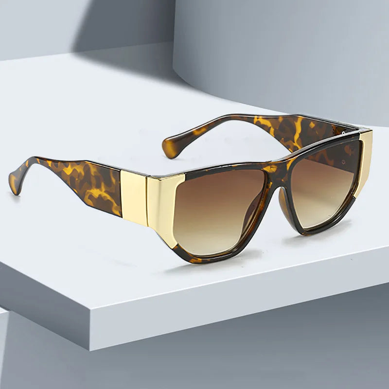 Colorful Decorated Gradient Sunglasses
