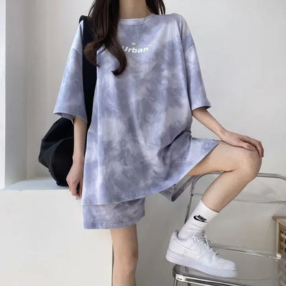 T-Shirt Shorts Suit Set