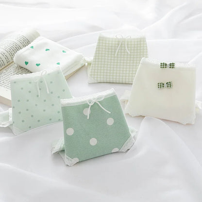 Soft Cotton Underwear Sexy Mid Waist Lingerie