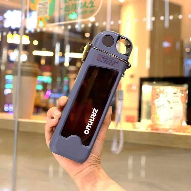 350ml Plastic Water Bottle Leak-proof Sports Bottle
