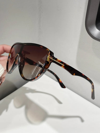 Unisex Retro Frog-eye Frame Sunglasses
