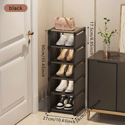 Shoe rack Small shoe cabinet widened