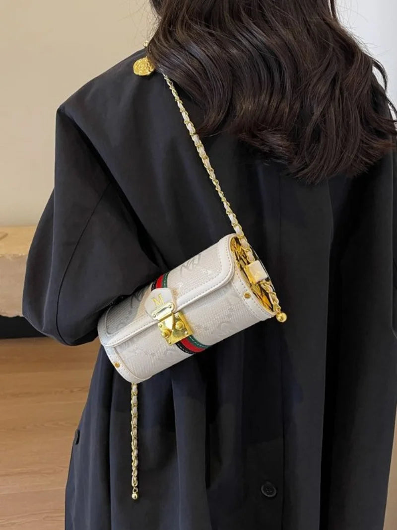 Light Luxury Cylinder Bag