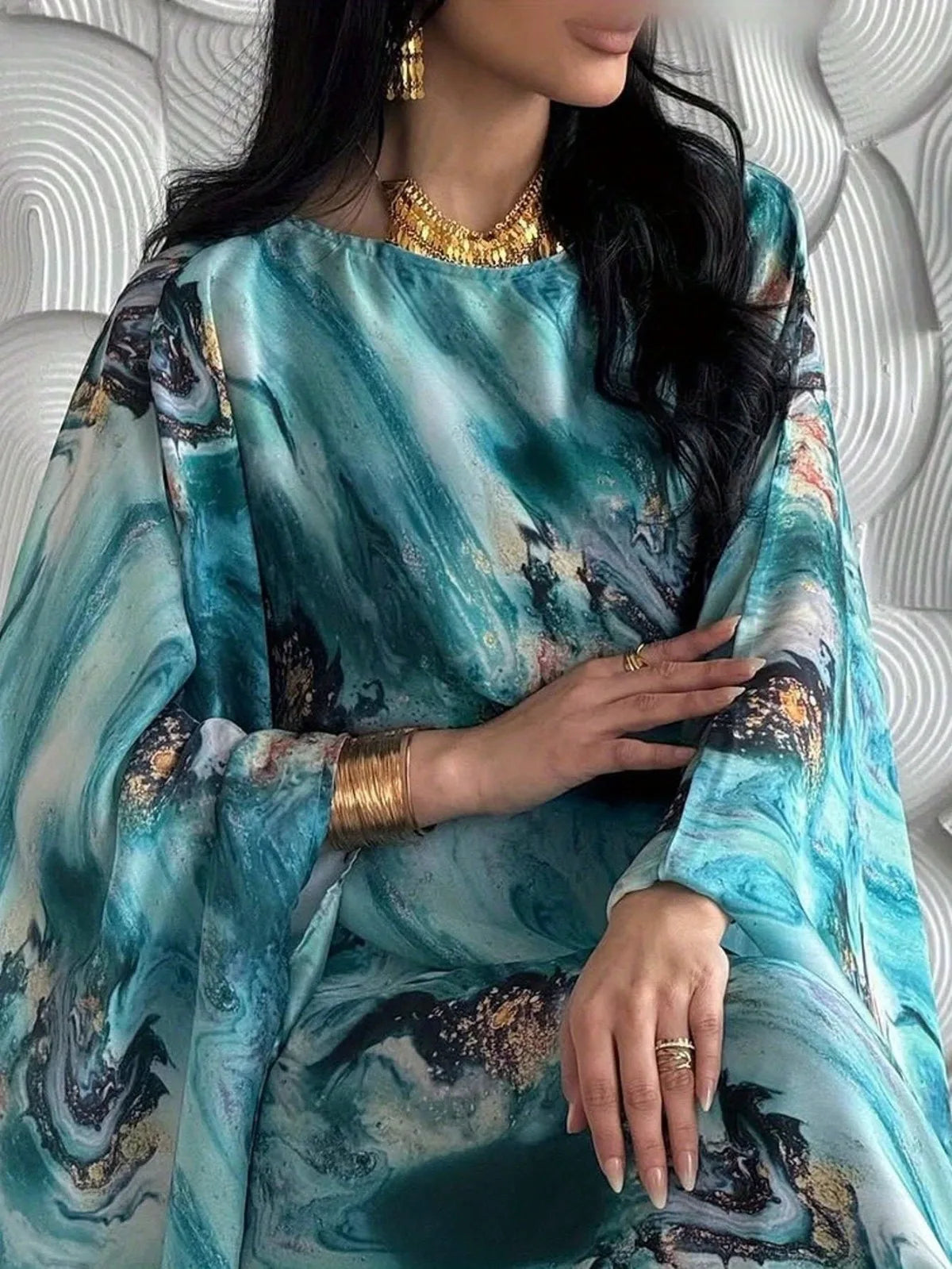 Middle Eastern Pullover Elegant Kaftans Abayas