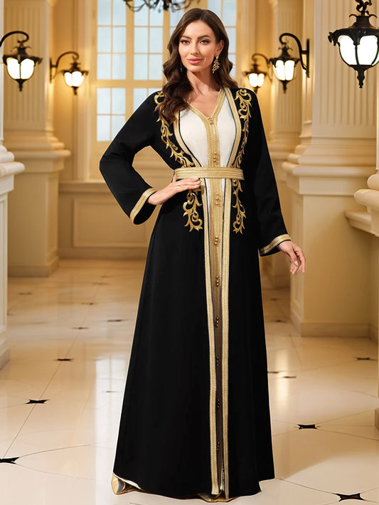 Middle East Robe Moroccan Kaftan Abaya