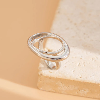 DANA Metal Butterfly Flowers Ring