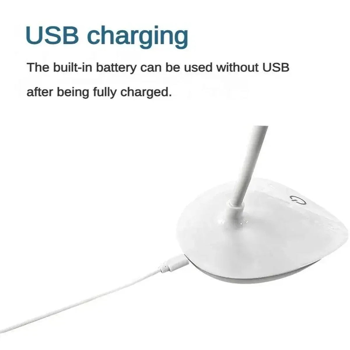 LED Reading Portable Desk Lamp USB Charging