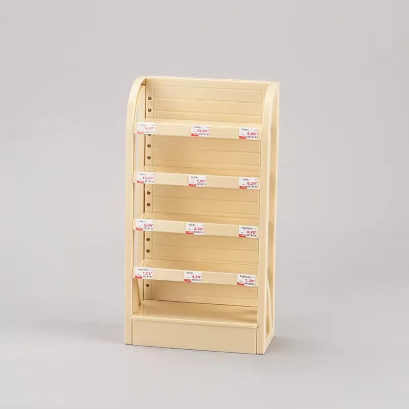 Miniature Store Display Shelf Dollhouse Furniture Mini Food Simulation Play